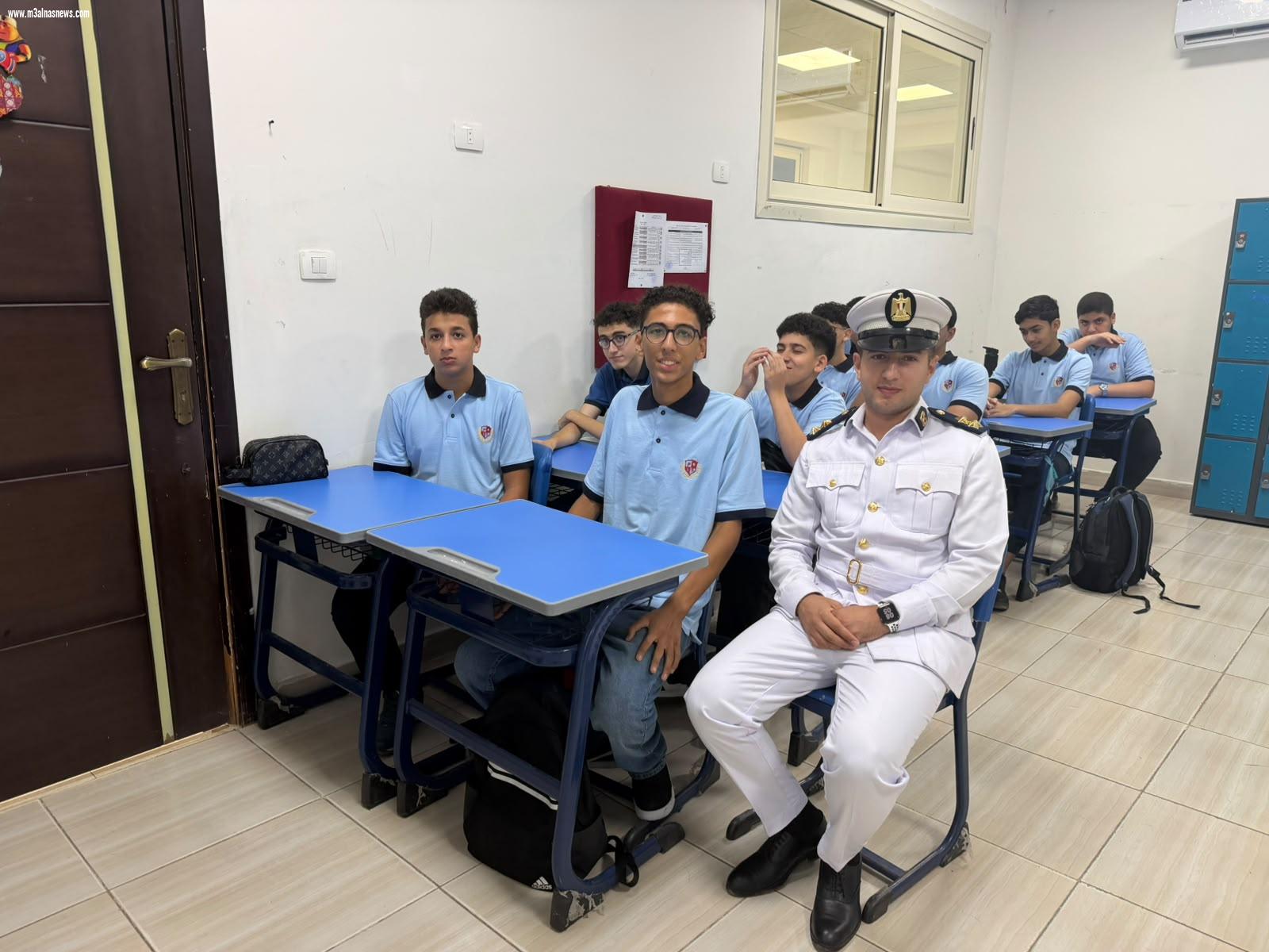 شرطة كفرالشيخ تحتفي بابناء الشهداء